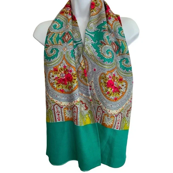 Oilily Vintage Paisley Scarf - Picture 1 of 7